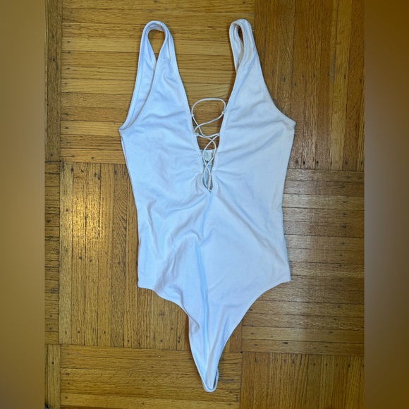 Sexy lace up Wilfred body suit - Picture 2 of 4